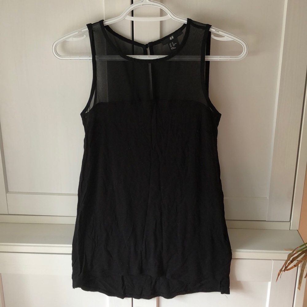 H&M black tank top